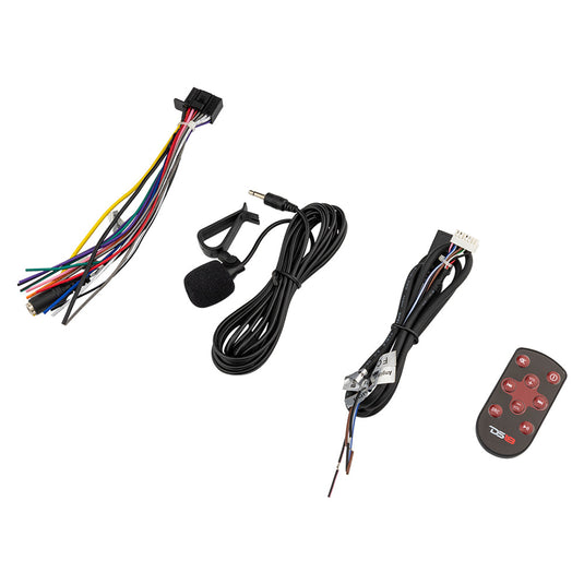 7" Touchscreen Mechless Double-DIN Headunit with Bluetooth, USB, Mirror Link And Car play