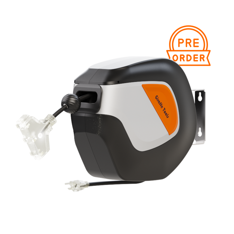 Load image into Gallery viewer, Retractable Extension Cord Reel-12/14/16 AWG
