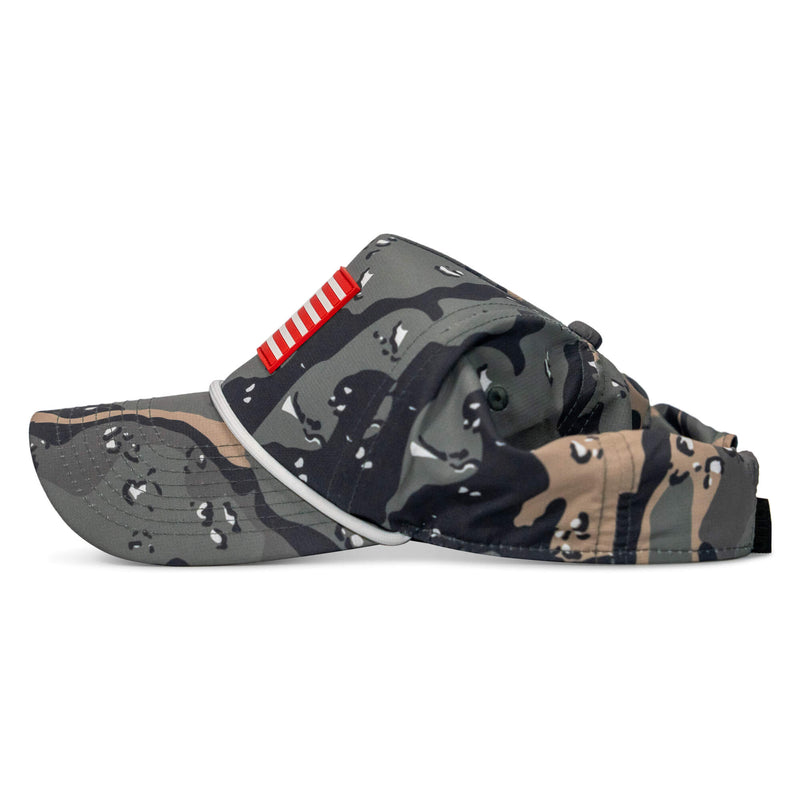 Load image into Gallery viewer, American Flag PVC Patch Waterproof Weekender Snapback
