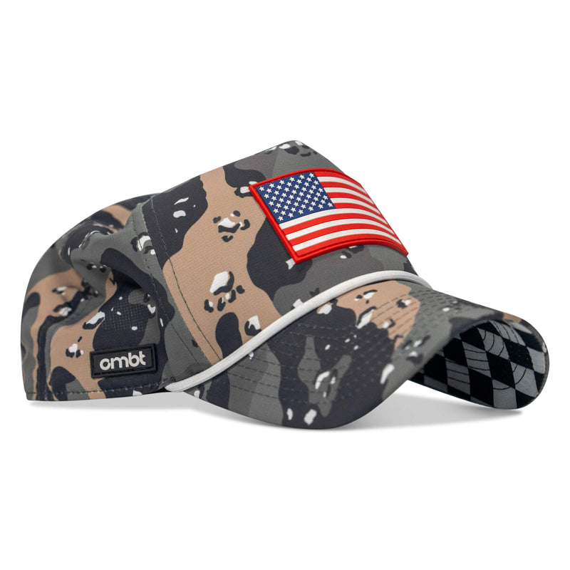 Load image into Gallery viewer, American Flag PVC Patch Waterproof Weekender Snapback
