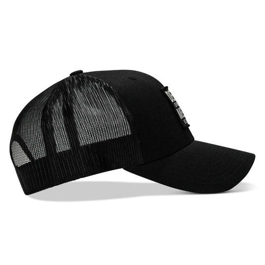 Death Is Promised. Mercy Is Earned Patch Snapback Hat