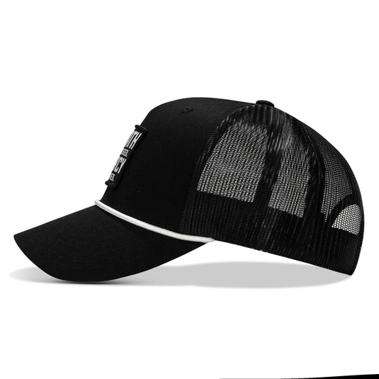 Death Is Promised. Mercy Is Earned Patch Rope Snapback