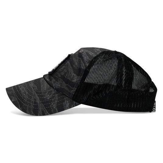 Death Is Promised. Mercy Is Earned Patch. Tactical Ripstop Mesh Snapback Hat