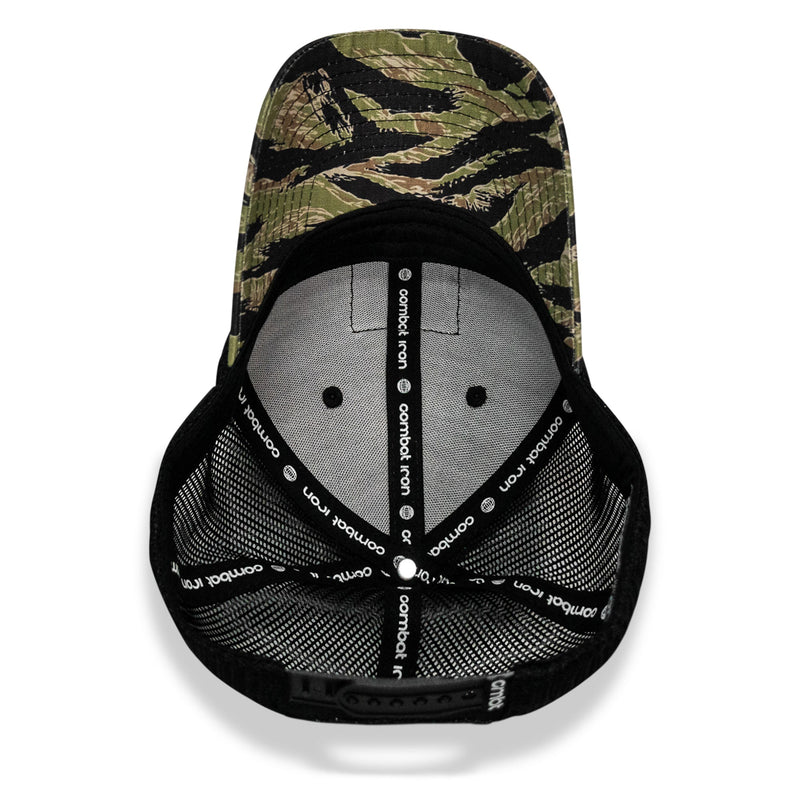Load image into Gallery viewer, Death Is Promised. Mercy Is Earned Patch Original Ripstop Snapback Hat
