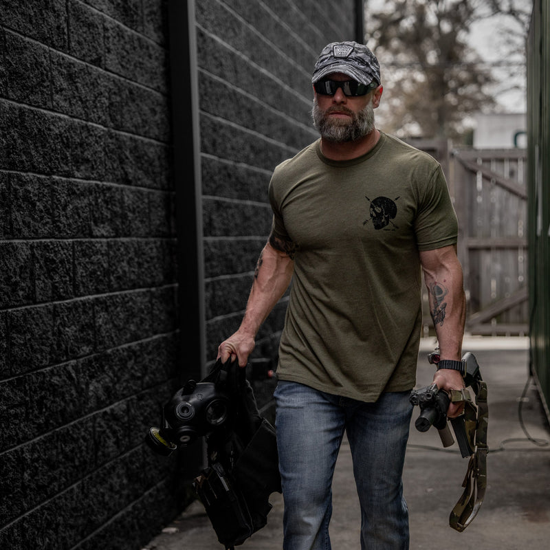 Load image into Gallery viewer, Nobody Is Coming To Save You Skull Patch RipStop Low Pro Operator Hat
