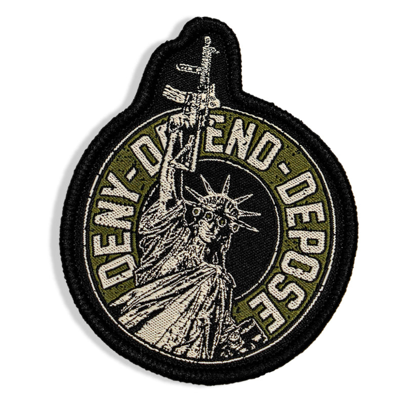 Load image into Gallery viewer, Deny. Defend. Depose. Velcro Patch
