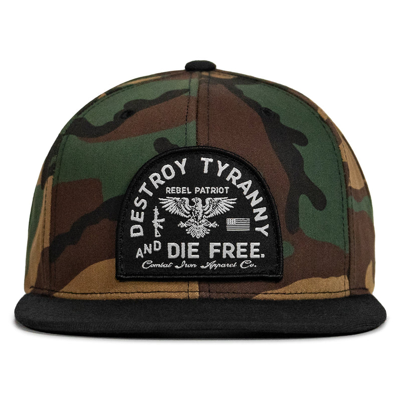 Load image into Gallery viewer, Destroy Tyranny FlatBill SnapBack Hat
