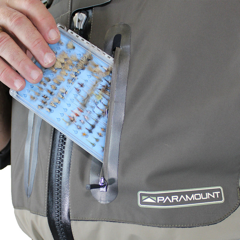 Load image into Gallery viewer, DEEP EDDY Zippered Breathable Wader
