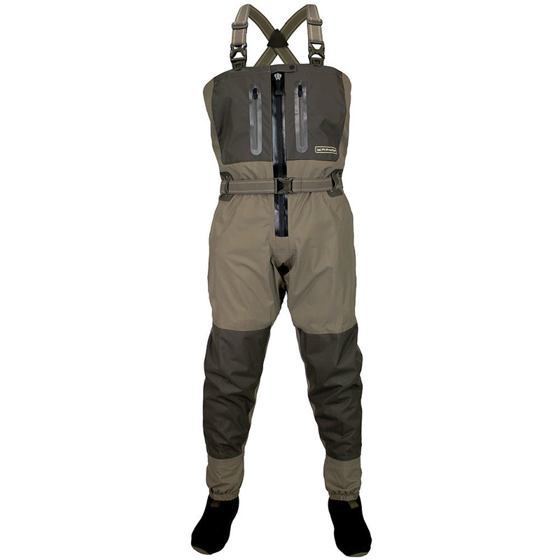Load image into Gallery viewer, DEEP EDDY Zippered Breathable Wader
