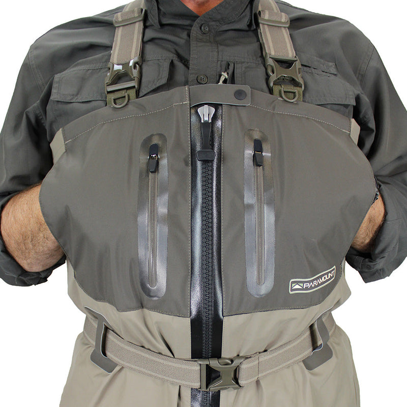 Load image into Gallery viewer, DEEP EDDY Zippered Breathable Wader
