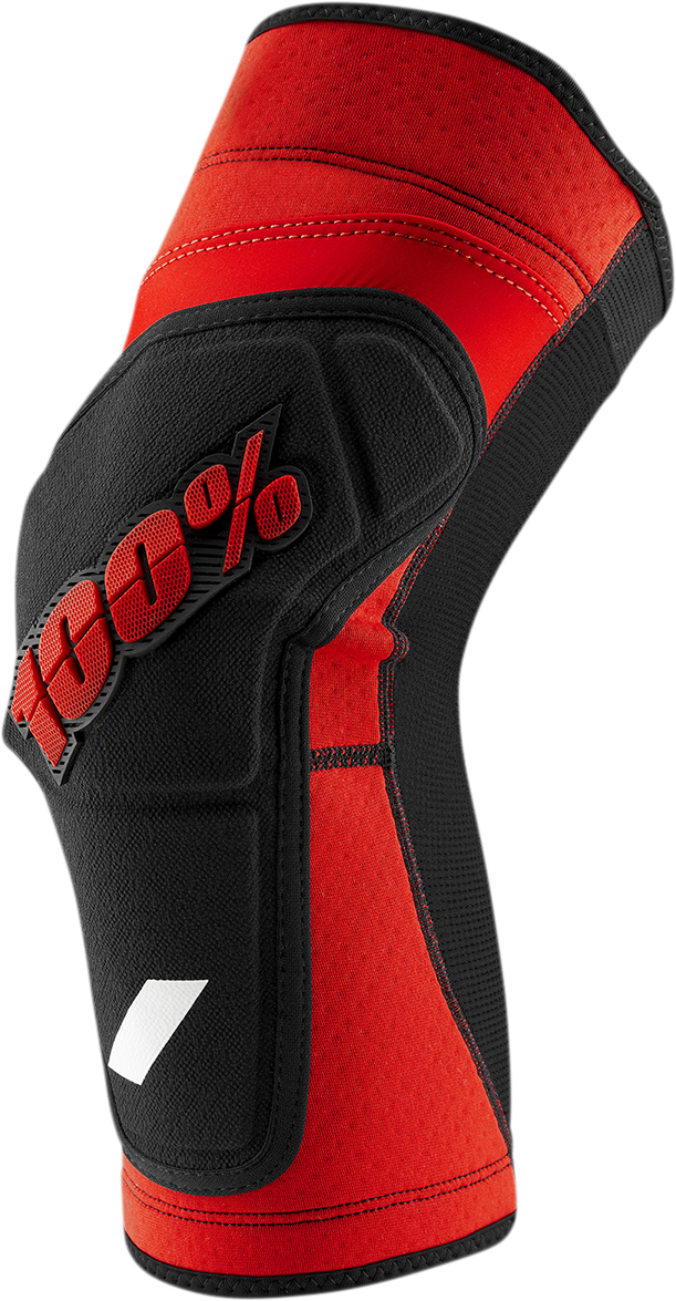 Load image into Gallery viewer, 100% Ridecamp Knee Guards - Red/Black - XL 70001-00012
