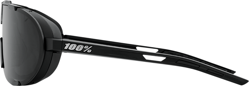 Load image into Gallery viewer, 100% Westcraft Sunglasses - Matte Black - Smoke 61046-102-01
