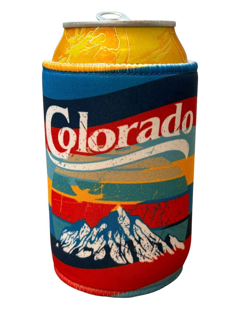 Load image into Gallery viewer, Groovy Colorado Can Koozie
