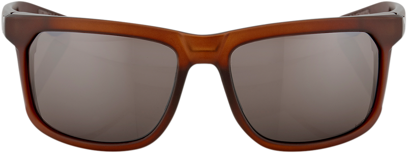 Load image into Gallery viewer, 100% Hakan Sunglasses - Rootbeer - Silver Mirror 61036-139-75
