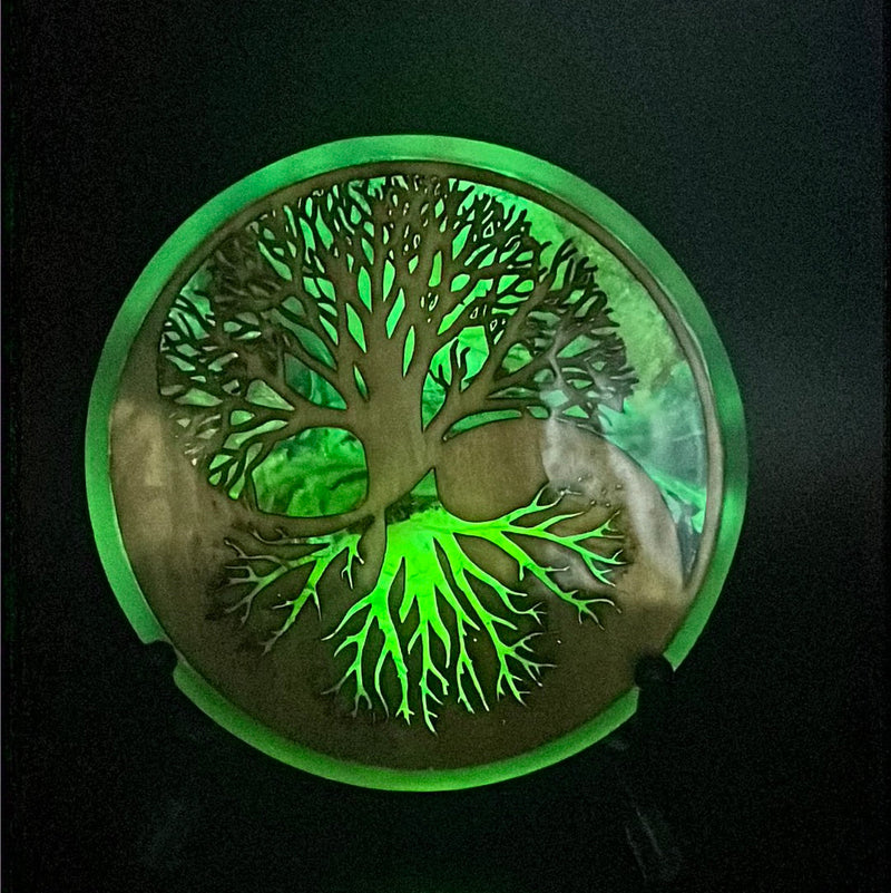 Load image into Gallery viewer, Wiser Hyzer Custom Glow Resin Mini - Tree Of Life
