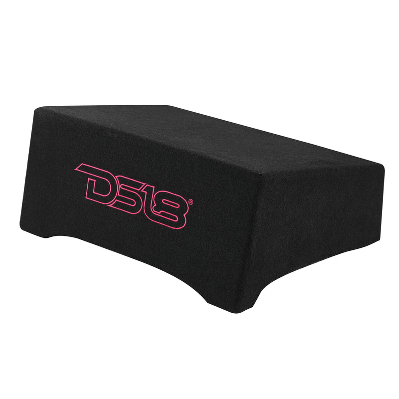 Load image into Gallery viewer, DFPU Under Seat 10” Shallow Subwoofer Enclosure | Sealed, Loaded, 600W RMS @ 2 Ohm
