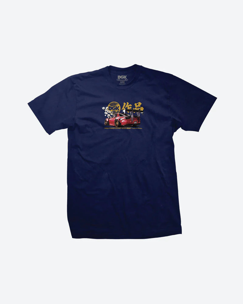 Load image into Gallery viewer, DGK Beauty And The Beast T-Shirt - Navy
