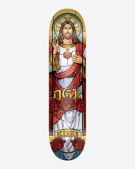 DGK Prince of Peace Skateboard Deck - 8.1″ Holographic