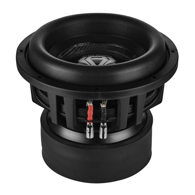 Load image into Gallery viewer, Black Diamond 12" High Excursion Subwoofer with Carbon Fiber Cone | 3500W RMS / 7000W MAX | Dual 1-Ohm Voice Coil
