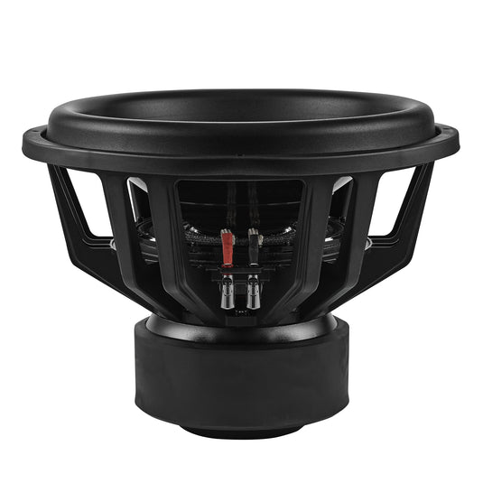 Black Diamond 18" High Excursion Subwoofer with Carbon Fiber Cone | 3500W RMS / 7000W Peak | Dual 1-Ohm Voice Coil