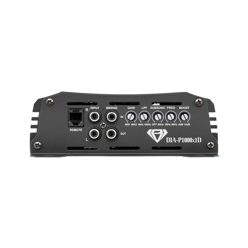 Load image into Gallery viewer, Black Diamond 1-Channel Class D Monoblock Amplifier | 1000W RMS at 1-Ohm

