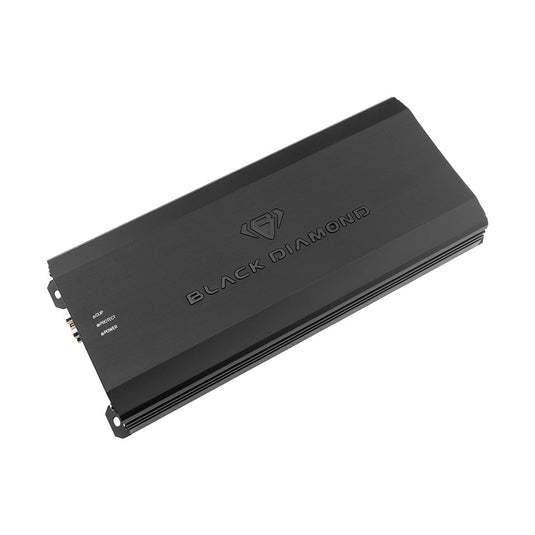 Black Diamond 1-Channel Class D Monoblock Amplifier | 1500W RMS at 1-Ohm