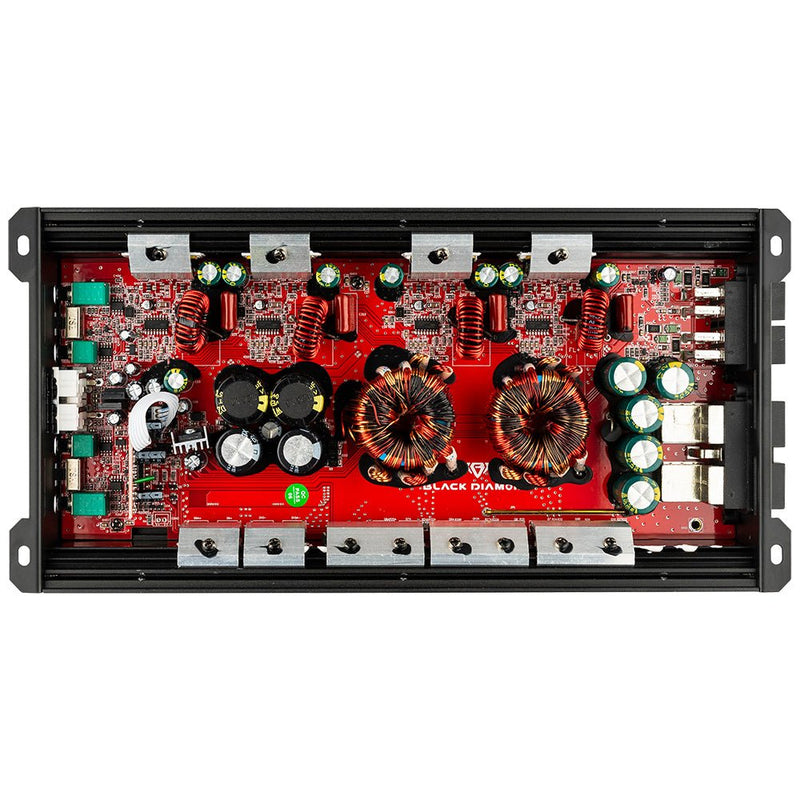 Load image into Gallery viewer, Black Diamond Class D 4-Channel Full Range Amplifier | 400W RMS X 4 at 4-Ohm
