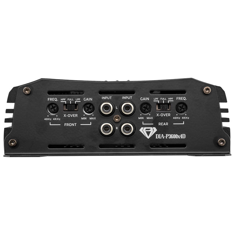 Load image into Gallery viewer, Black Diamond Class D 4-Channel Full Range Amplifier | 400W RMS X 4 at 4-Ohm
