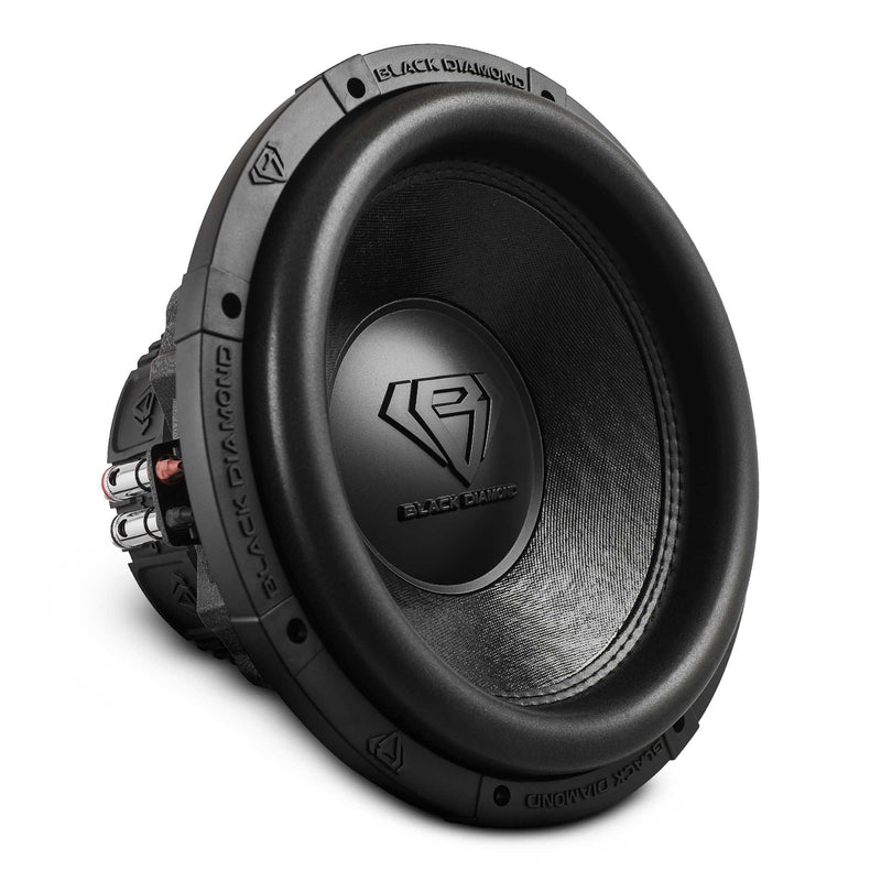 Load image into Gallery viewer, Black Diamond 12” Dual 3” Voice Coil Subwoofer with Aluminum Basket | 4-Ohm
