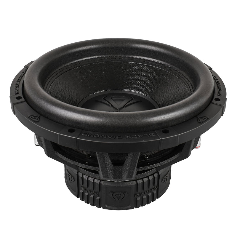 Load image into Gallery viewer, Black Diamond 12” Dual 3” Voice Coil Subwoofer with Aluminum Basket | 2-Ohm
