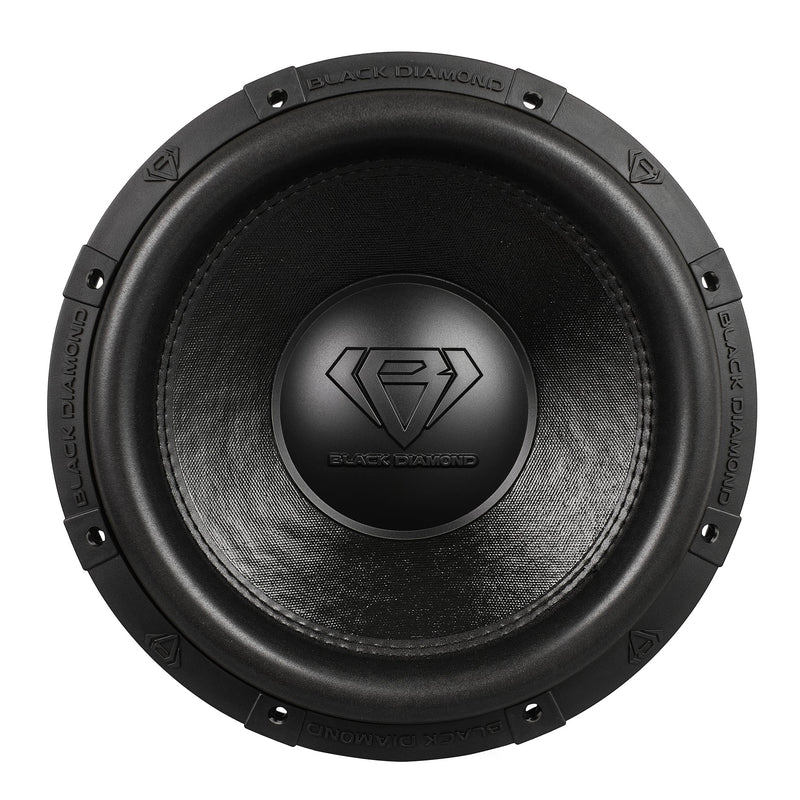 Load image into Gallery viewer, Black Diamond 12” Dual 3” Voice Coil Subwoofer with Aluminum Basket | 2-Ohm
