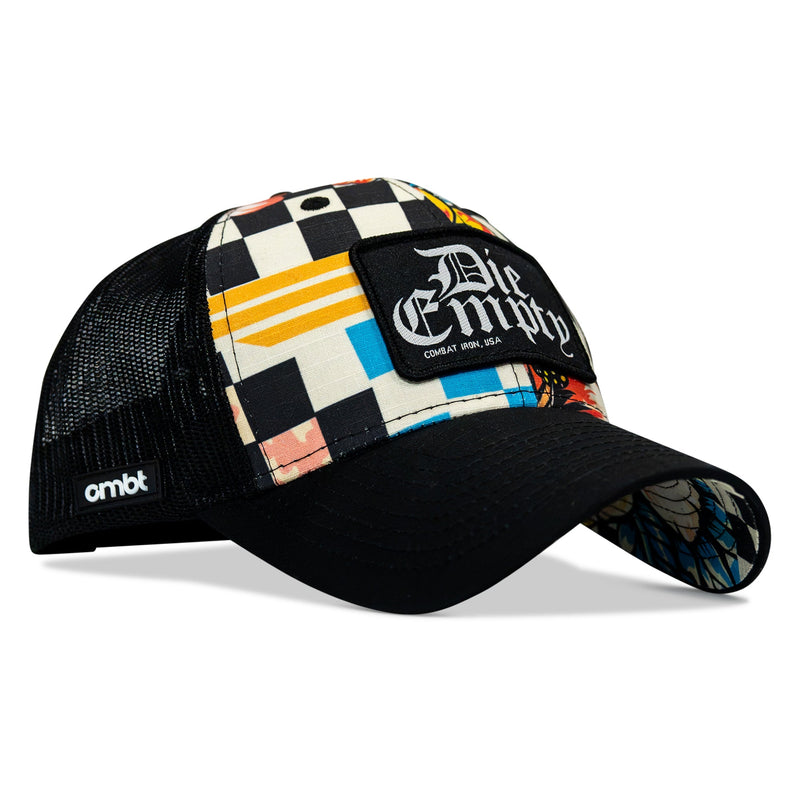 Load image into Gallery viewer, Die Empty Black Patch Original Ripstop Snapback Hat
