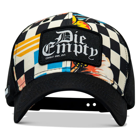 Die Empty Black Patch Original Ripstop Snapback Hat