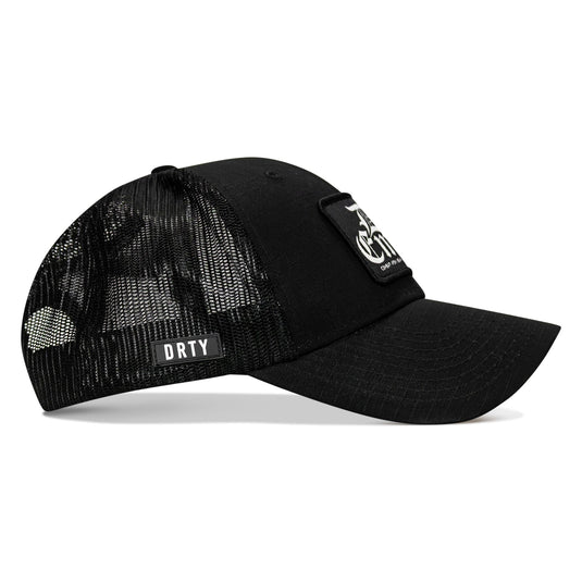 Die Empty Black Patch Original Ripstop Snapback Hat