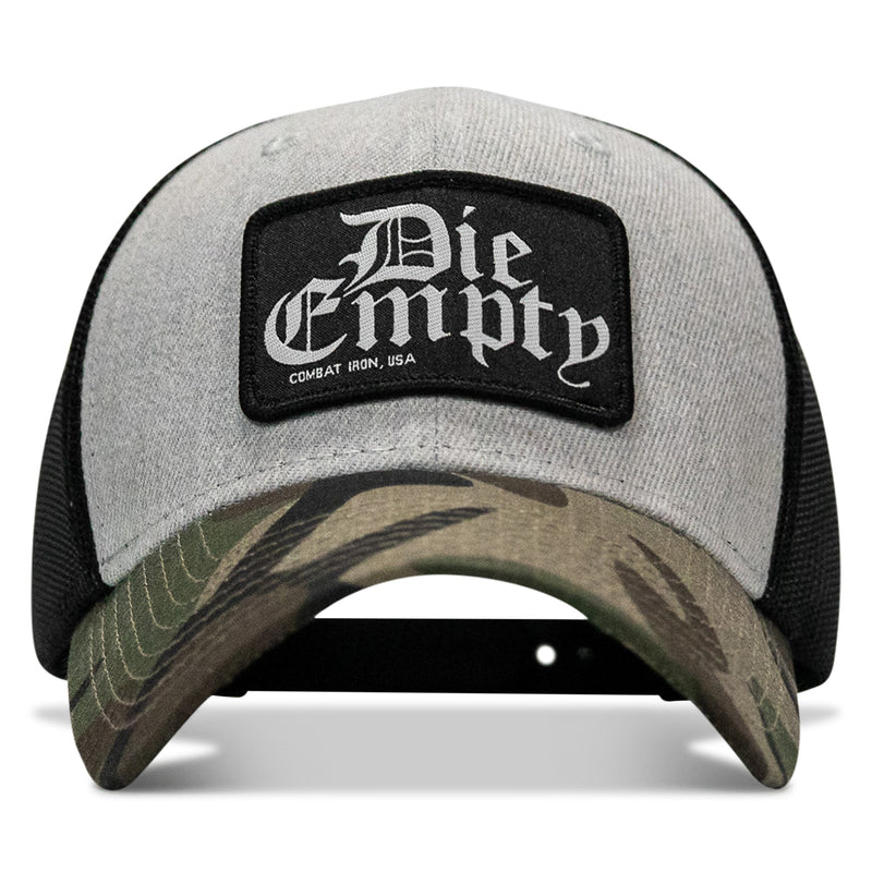 Load image into Gallery viewer, Die Empty Black Patch Snapback Hat
