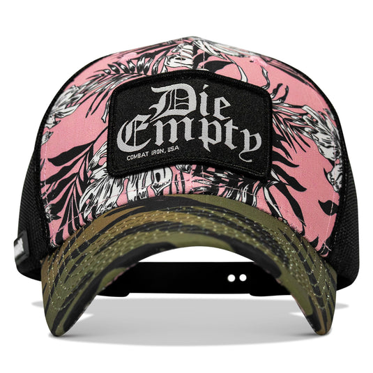 Die Empty Black Patch Original Ripstop Snapback Hat