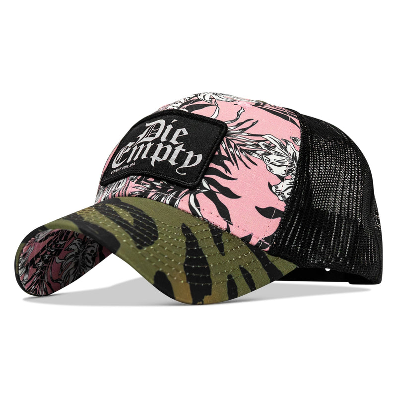 Load image into Gallery viewer, Die Empty Black Patch Original Ripstop Snapback Hat
