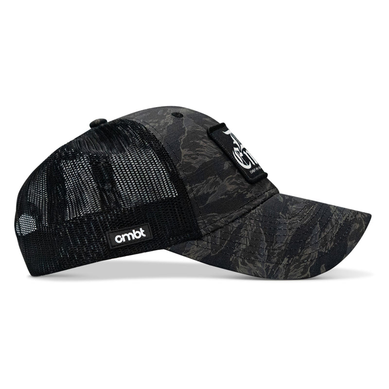 Load image into Gallery viewer, Die Empty Black Patch Original Ripstop Snapback Hat
