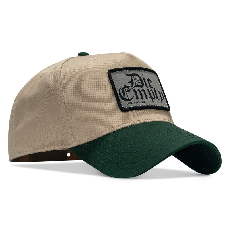 Load image into Gallery viewer, Die Empty Patch. 5-Panel Workhorse Snapback Hat
