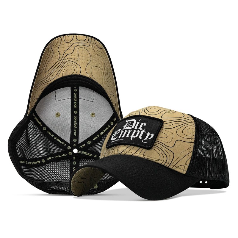 Load image into Gallery viewer, Die Empty Black Patch Original Ripstop Snapback Hat
