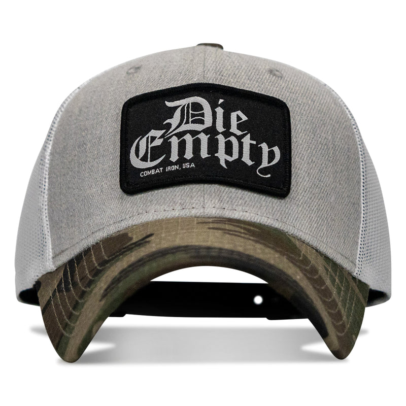 Load image into Gallery viewer, Die Empty Black Patch Snapback Hat
