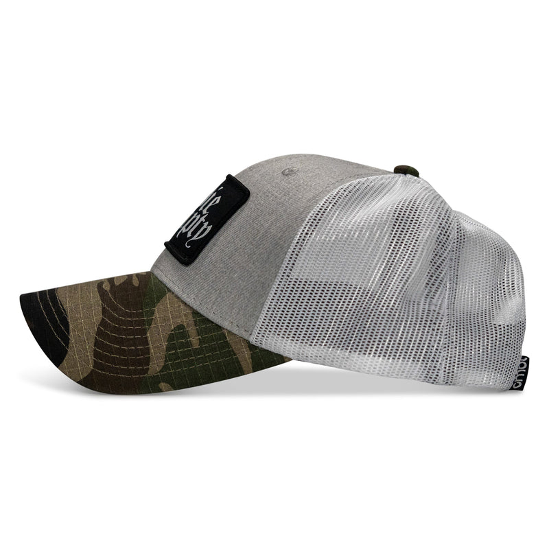 Load image into Gallery viewer, Die Empty Black Patch Snapback Hat
