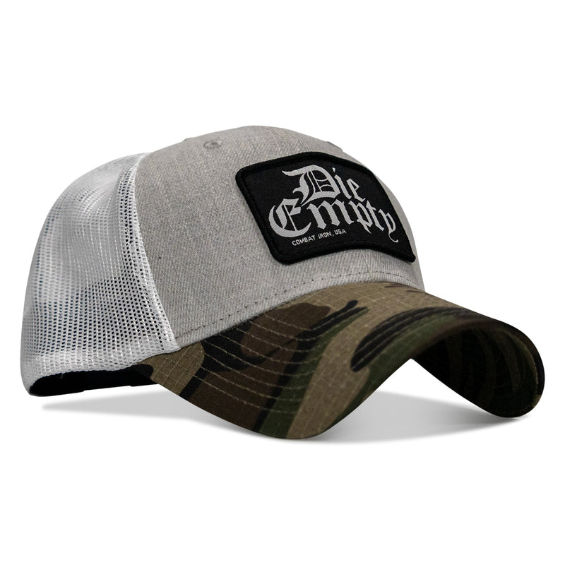 Load image into Gallery viewer, Die Empty Black Patch Snapback Hat
