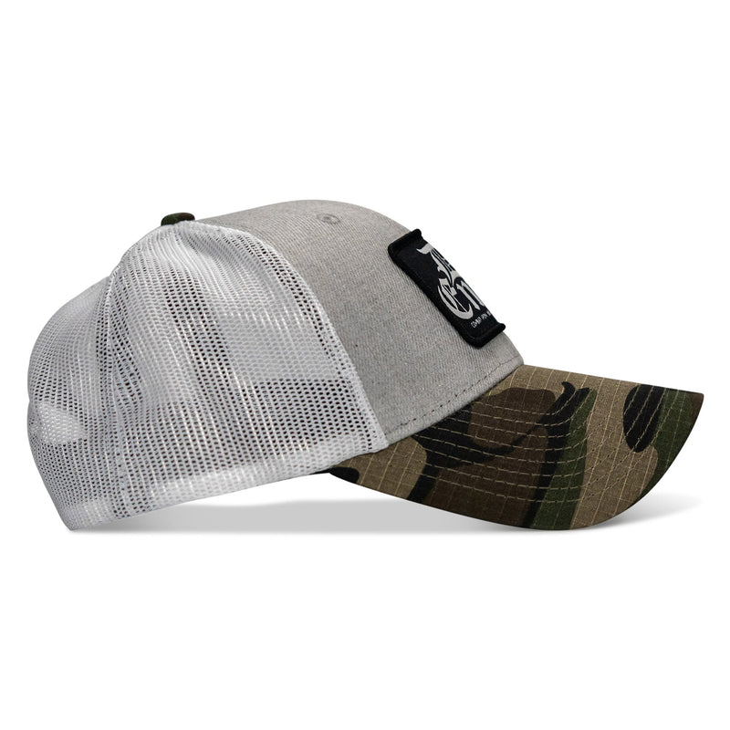 Load image into Gallery viewer, Die Empty Black Patch Snapback Hat
