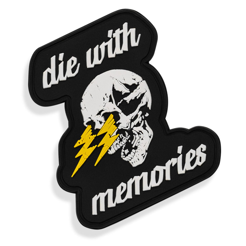 Load image into Gallery viewer, Die With Memories PVC Patch
