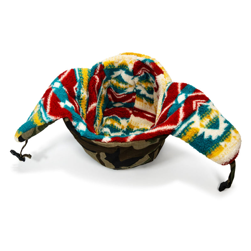 Load image into Gallery viewer, Insulated Ripstop Trapper Hat – Cold Weather
