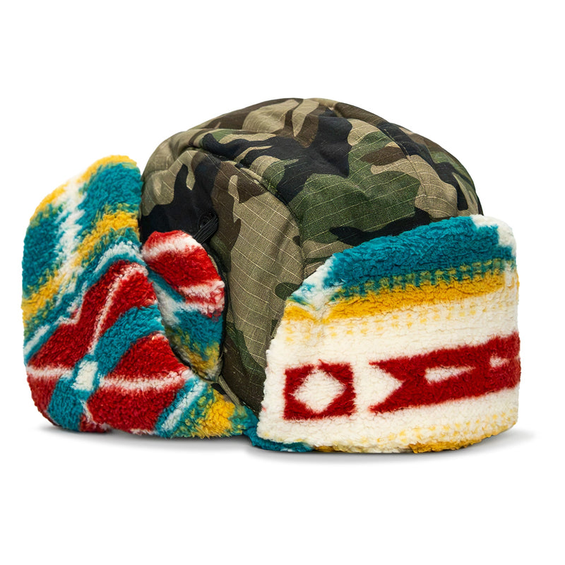 Load image into Gallery viewer, Insulated Ripstop Trapper Hat – Cold Weather
