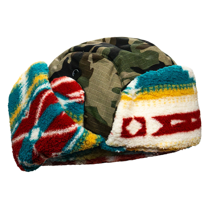 Load image into Gallery viewer, Insulated Ripstop Trapper Hat – Cold Weather
