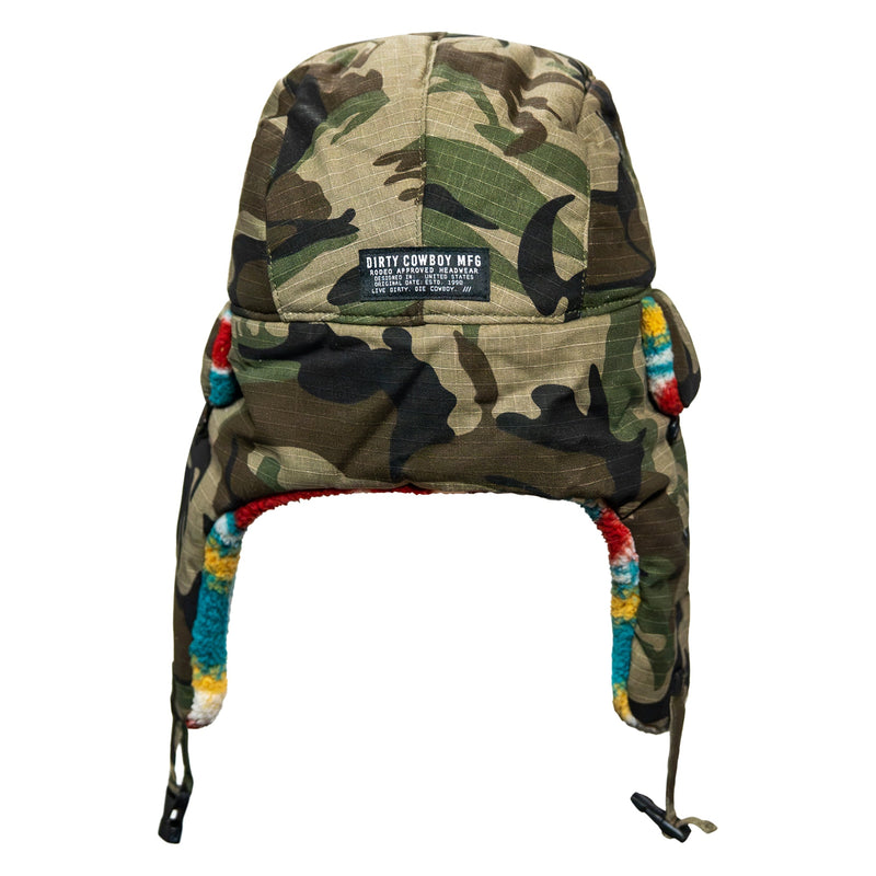 Load image into Gallery viewer, Insulated Ripstop Trapper Hat – Cold Weather
