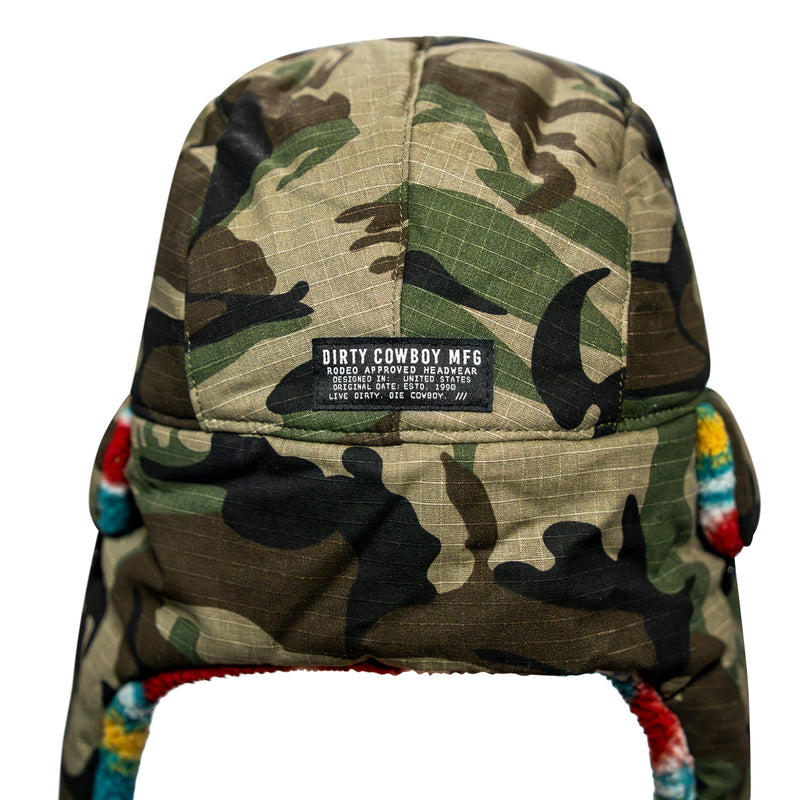 Load image into Gallery viewer, Insulated Ripstop Trapper Hat – Cold Weather
